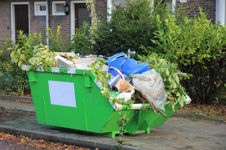 enlèvement de déchets